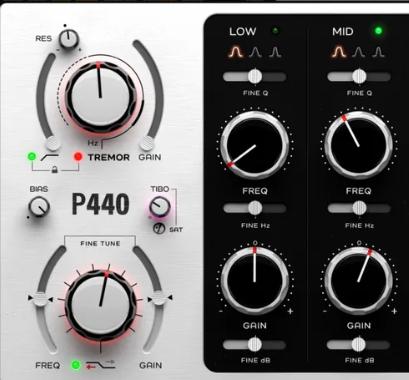 Pulsar Modular P440 Sweet Spot EQ